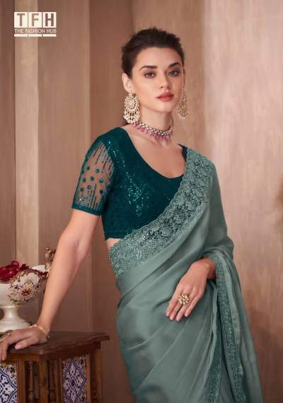 Sandalwood 11th Edition Hits by TFH designer silk saree wholesaler in india